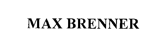 Trademark Logo MAX BRENNER