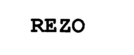 Trademark Logo REZO