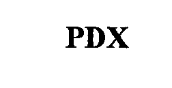 Trademark Logo PDX