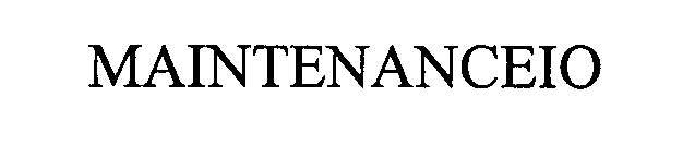 Trademark Logo MAINTENANCEIO