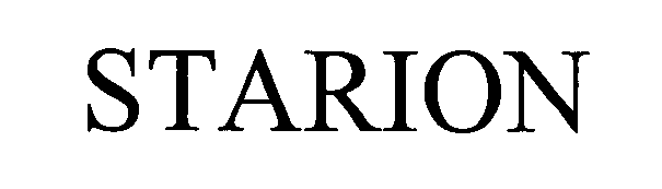 Trademark Logo STARION