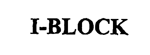 Trademark Logo I-BLOCK
