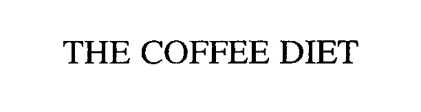 Trademark Logo THE COFFEE DIET