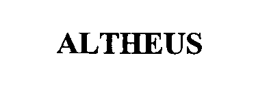 Trademark Logo ALTHEUS