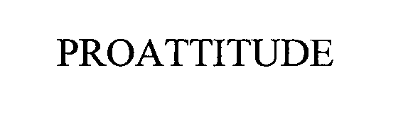 Trademark Logo PROATTITUDE