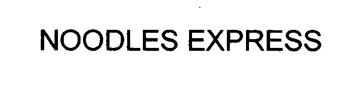  NOODLES EXPRESS