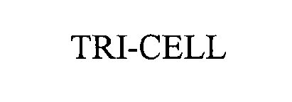 Trademark Logo TRI-CELL