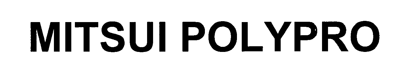 Trademark Logo MITSUI POLYPRO