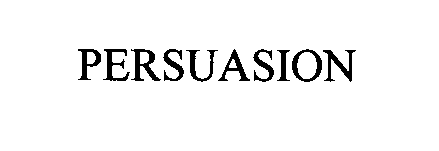 Trademark Logo PERSUASION