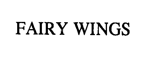 Trademark Logo FAIRY WINGS
