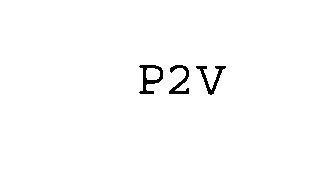 Trademark Logo P2V