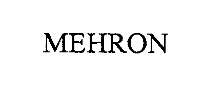 Trademark Logo MEHRON