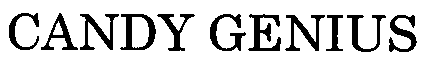 Trademark Logo CANDY GENIUS