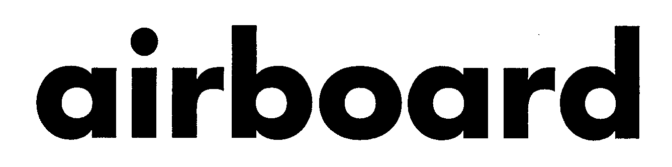 Trademark Logo AIRBOARD