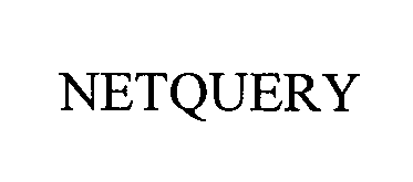 Trademark Logo NETQUERY