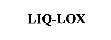 Trademark Logo LIQ-LOX