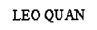 Trademark Logo LEO QUAN