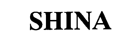 Trademark Logo SHINA