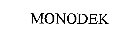  MONODEK