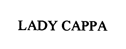  LADY CAPPA