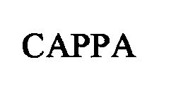 Trademark Logo CAPPA