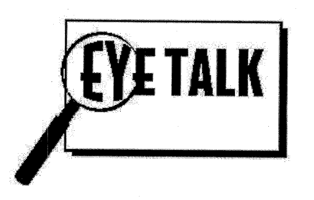 Trademark Logo EYE TALK