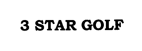  3 STAR GOLF