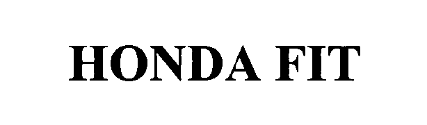 Trademark Logo HONDA FIT