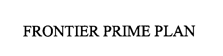  FRONTIER PRIME PLAN