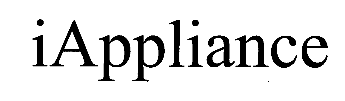 Trademark Logo IAPPLIANCE