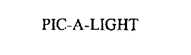 Trademark Logo PIC-A-LIGHT