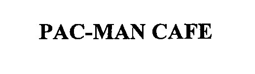 Trademark Logo PAC-MAN CAFE
