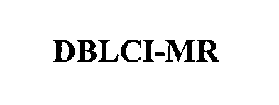 Trademark Logo DBLCI-MR