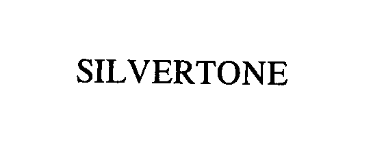 Trademark Logo SILVERTONE