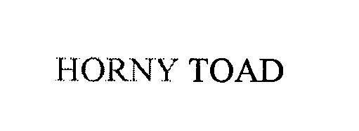 HORNY TOAD