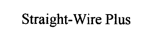 Trademark Logo STRAIGHT-WIRE PLUS