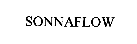 Trademark Logo SONNAFLOW