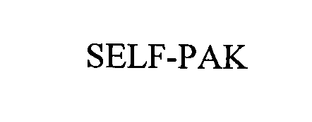 Trademark Logo SELF-PAK