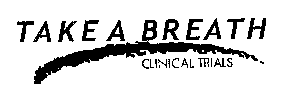Trademark Logo TAKE A BREATH CLINICAL TRIALS