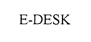 Trademark Logo E-DESK