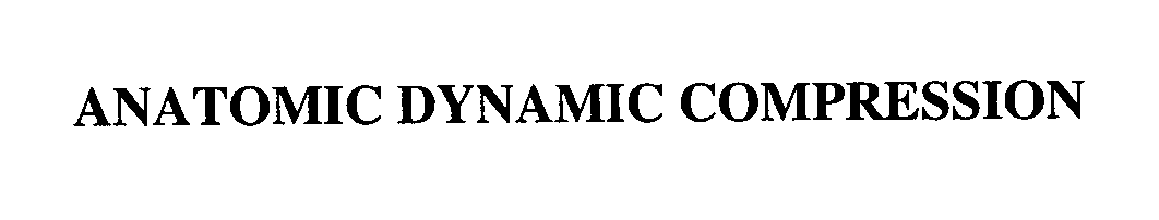  ANATOMIC DYNAMIC COMPRESSION