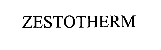 Trademark Logo ZESTOTHERM