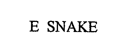 Trademark Logo E SNAKE