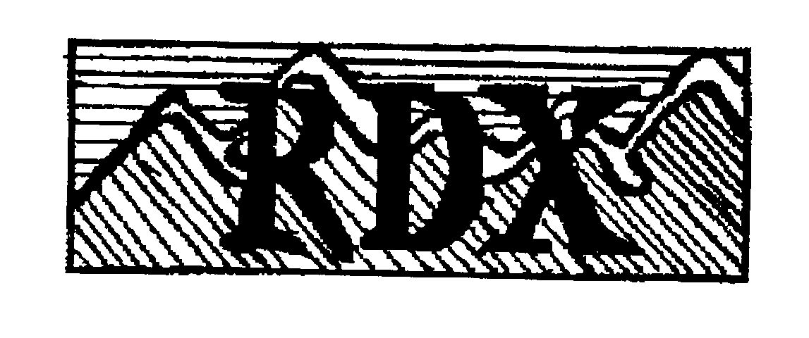 Trademark Logo RDX