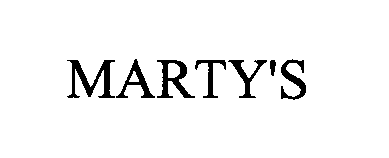 Trademark Logo MARTY'S