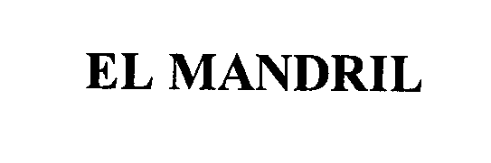 Trademark Logo EL MANDRIL