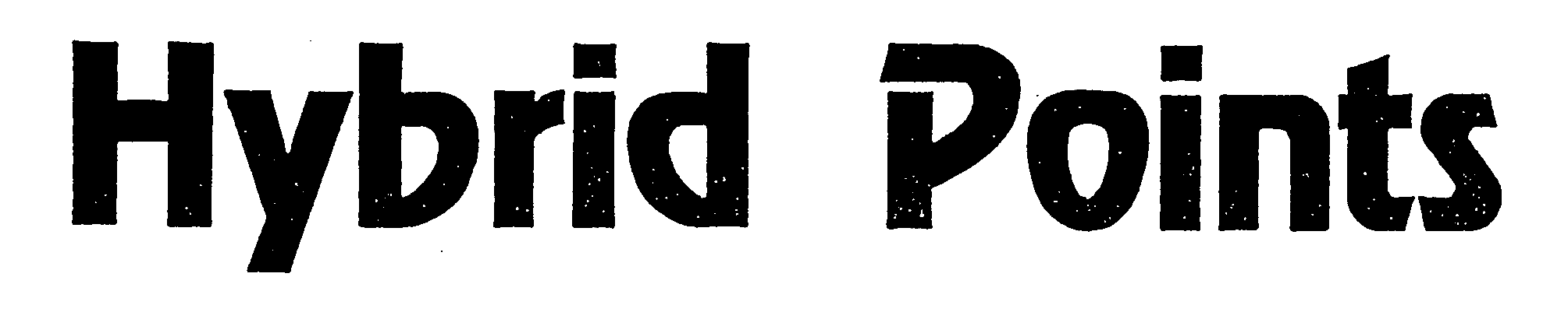 Trademark Logo HYBRID POINTS