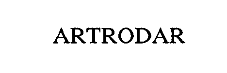 Trademark Logo ARTRODAR