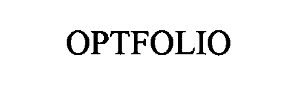 Trademark Logo OPTFOLIO