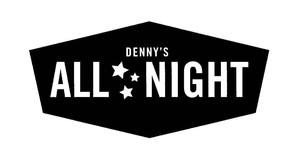 Trademark Logo DENNY'S ALL NIGHT
